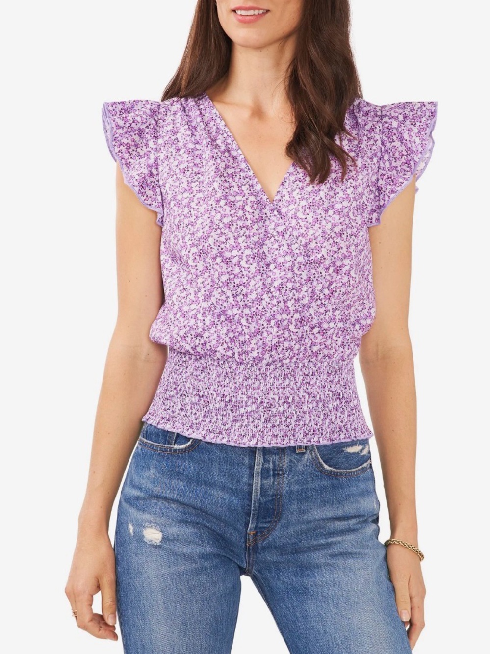 Flutter Sleeve Top